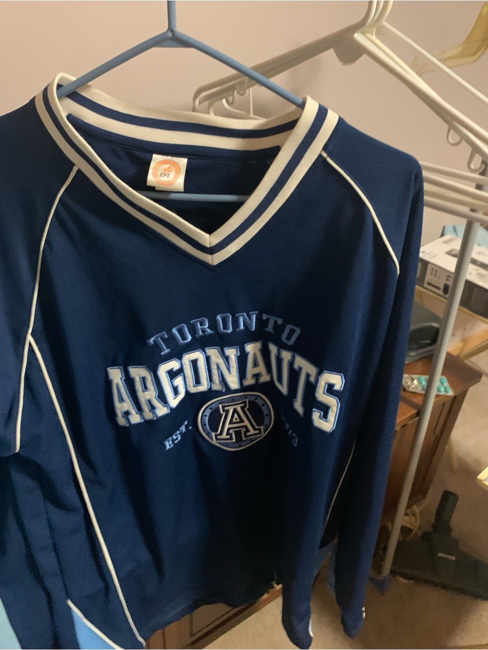 Toronto Argonauts Navy Blue Men's Jersey
